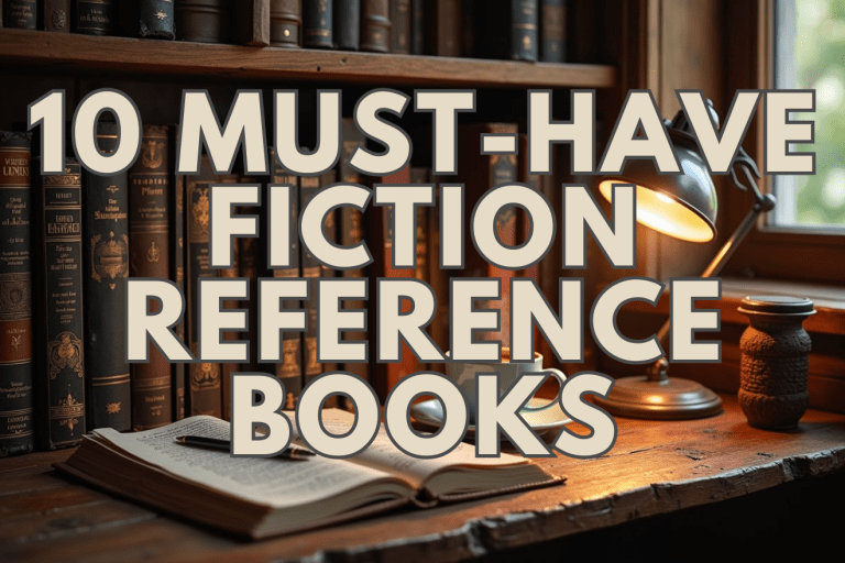 Fiction Writing Reference Books: 10 Must-Haves for Your Bookshelf (2024 Edition)